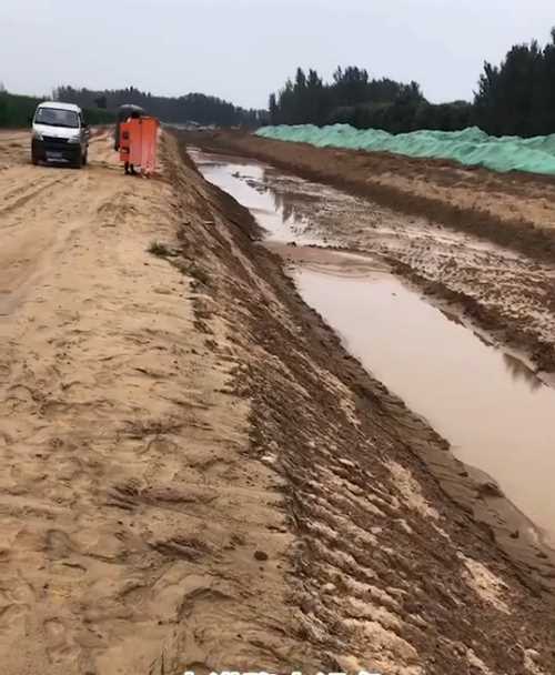 南通如东县河道降水